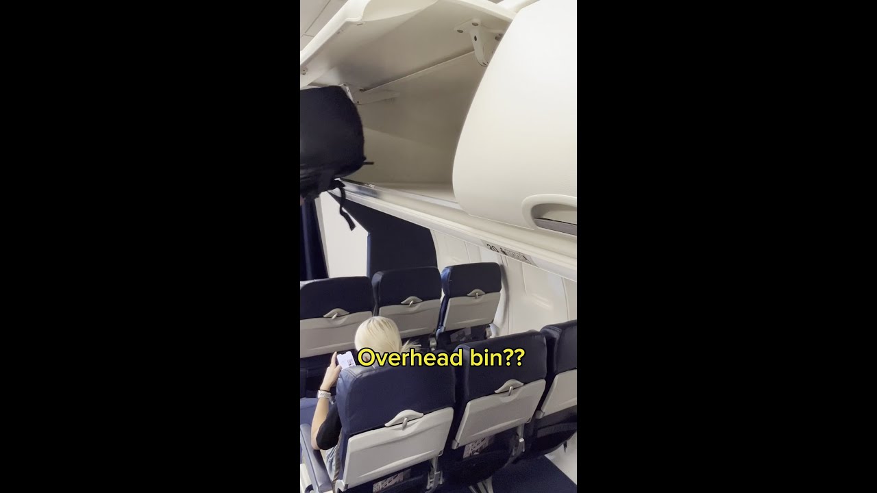 Travel Bag 40L Airplane Storage Tested