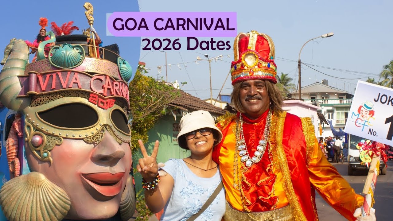 Goa Carnival 2026 Dates | I solo travelled to Goa and enjoyed Music, Fun, colors and culture 