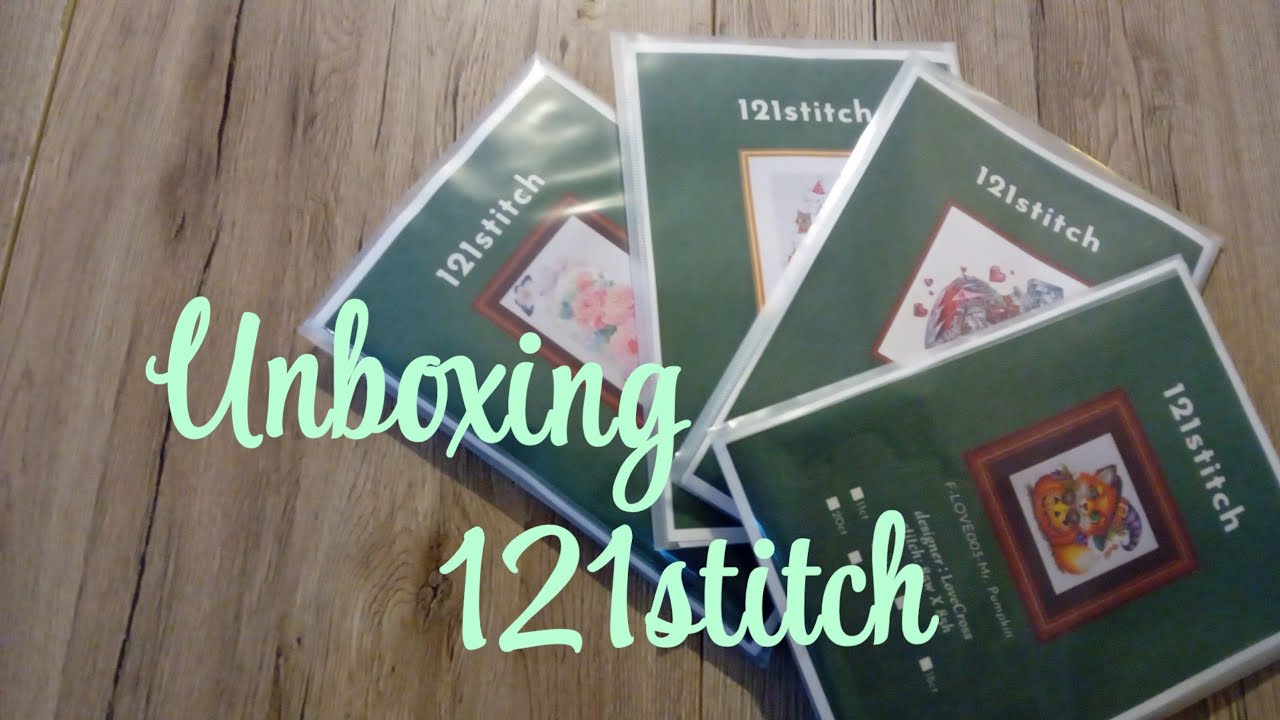Unboxing #121stitch ##pointdecroix #crossstitch #collaboration 