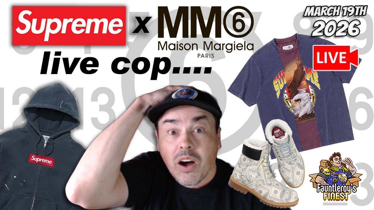 LIVE COP: Supreme x MM6