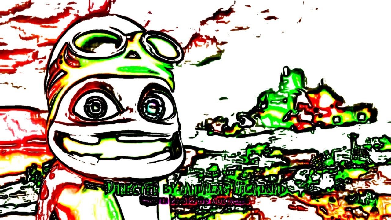 CRAZY FROG | AXEL F | THE ROCKET HIT THE ROBOT ( S:BY GAMAVISION CSUPO EFFECTS )