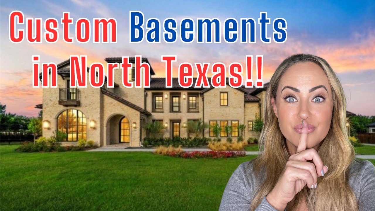 Insane Basements in North Dallas TX- Luxury Homes in Celina TX with CUSTOM Basements