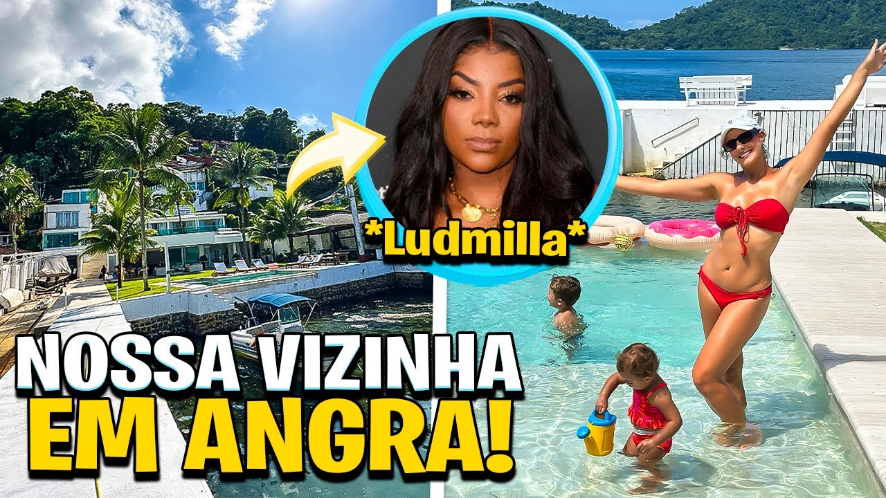 NOSSA CASA DO LADO DA LUDMILLA? TOUR pela casa em ANGRA DOS REIS! | Amanda Lunelli