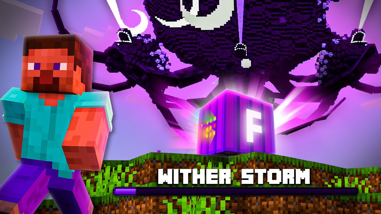 Eindelijk de WITHER STORM verslagen in Minecraft ?!