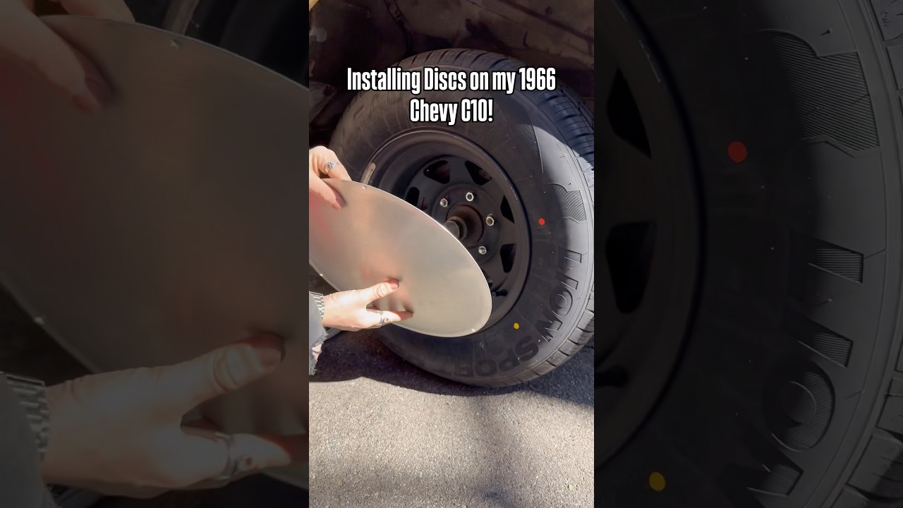 Installing Moon Discs on a ‘66 Chevy C10! 