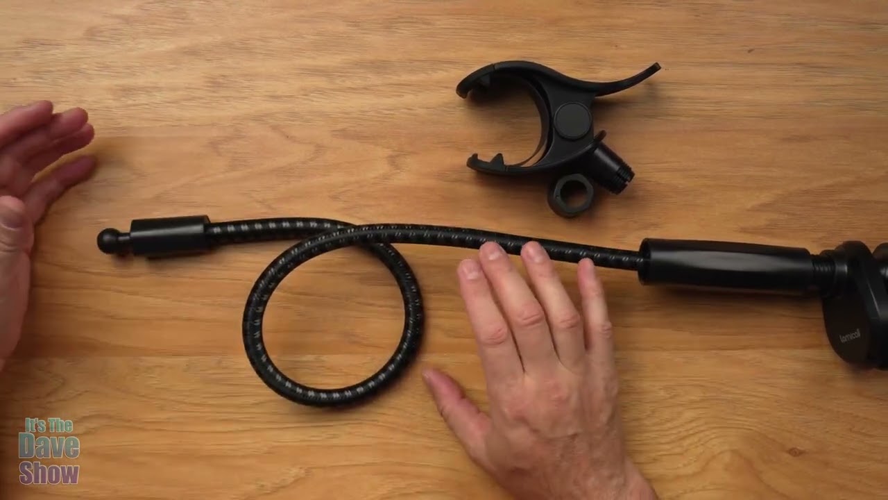 Gooseneck phone holder for your bed or table