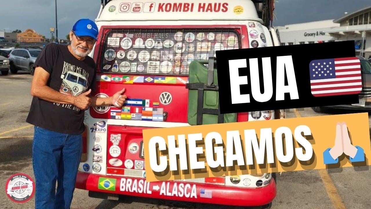 🤩 Atravessamos a Fronteira e Chegamos nos EUA! Rumo ao Alasca 