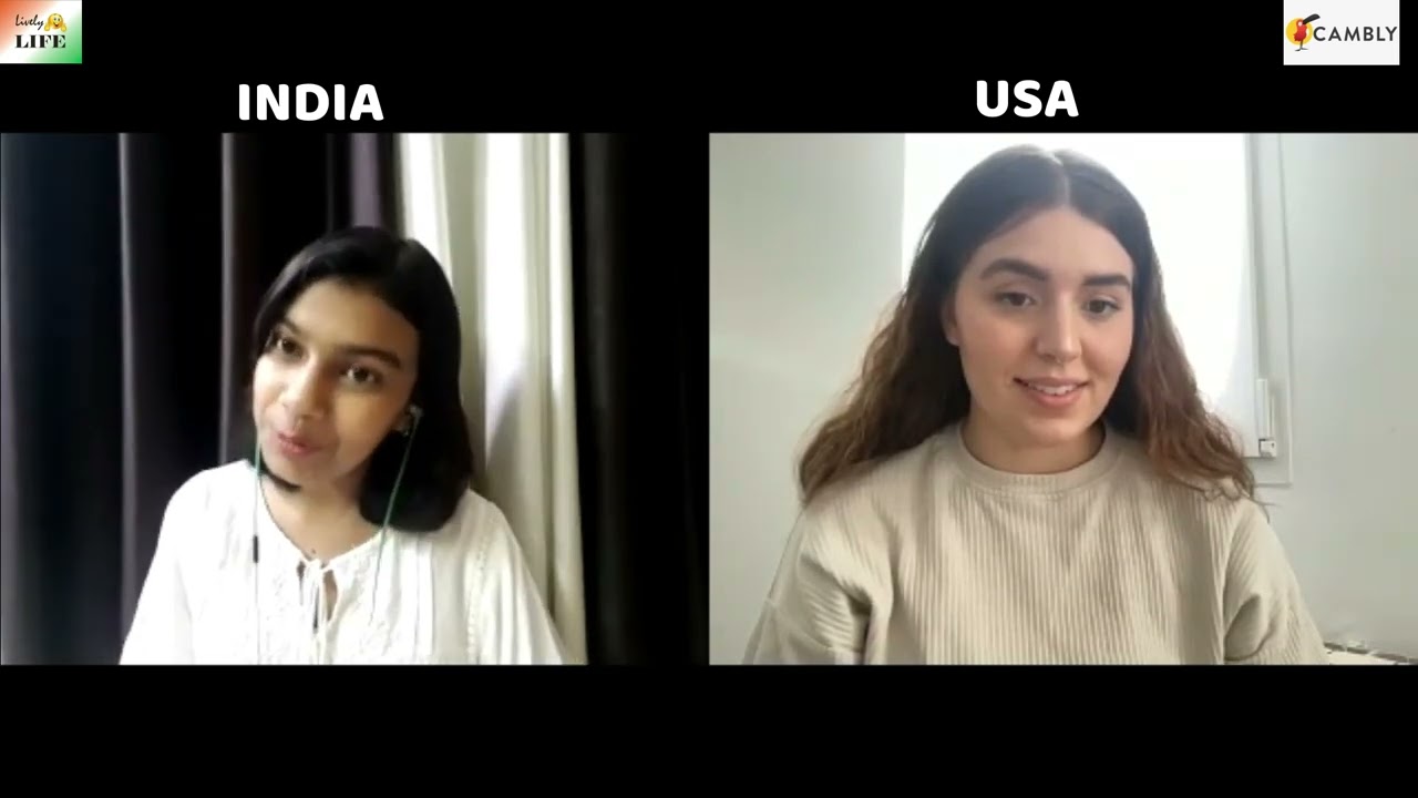 Cambly English Conversation #74 with lovely tutor from the USA | Adrija Biswas