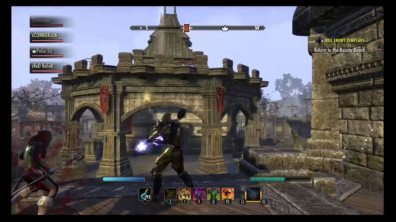 Perfectly timed wrecking blow?