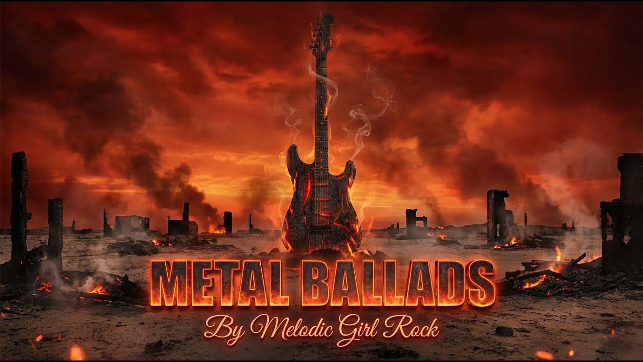 Ashes on the Wind | Epic Slow Metal Guitar Journey