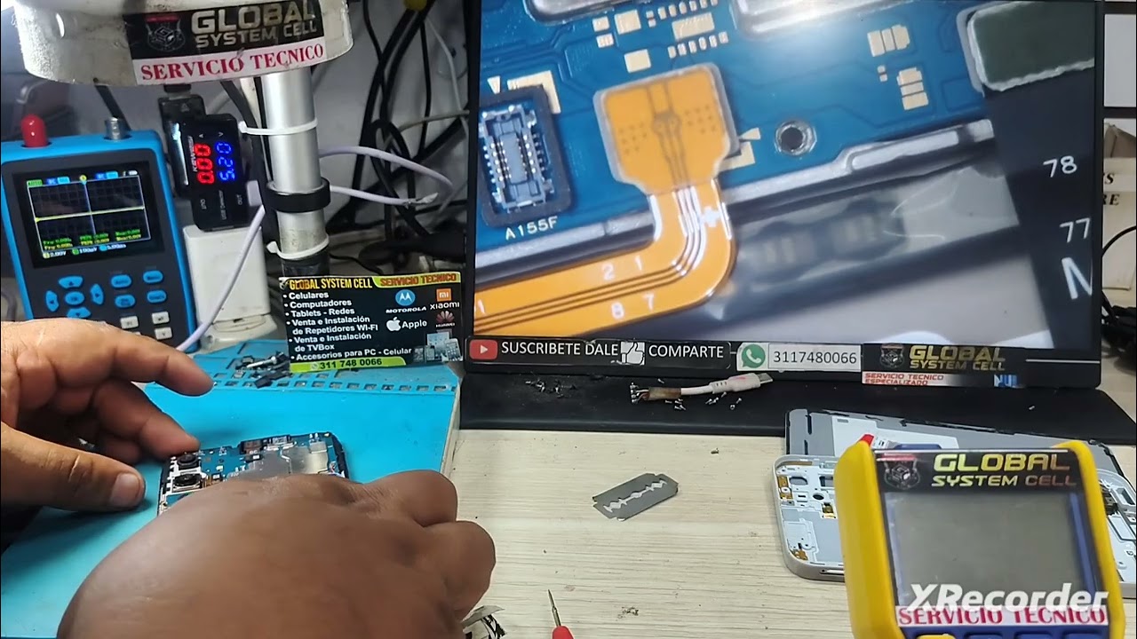 Samsung A15 NO ENCIENDE NO CARGA (REPAREMOS)