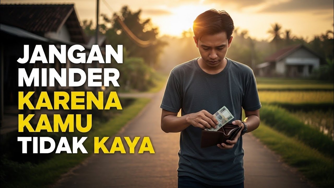 Rezeki Sudah Diatur! Fokus Pada Kualitas Diri Dan Terus Maju, Jangan Minder Karena Kamu Tidak Kaya