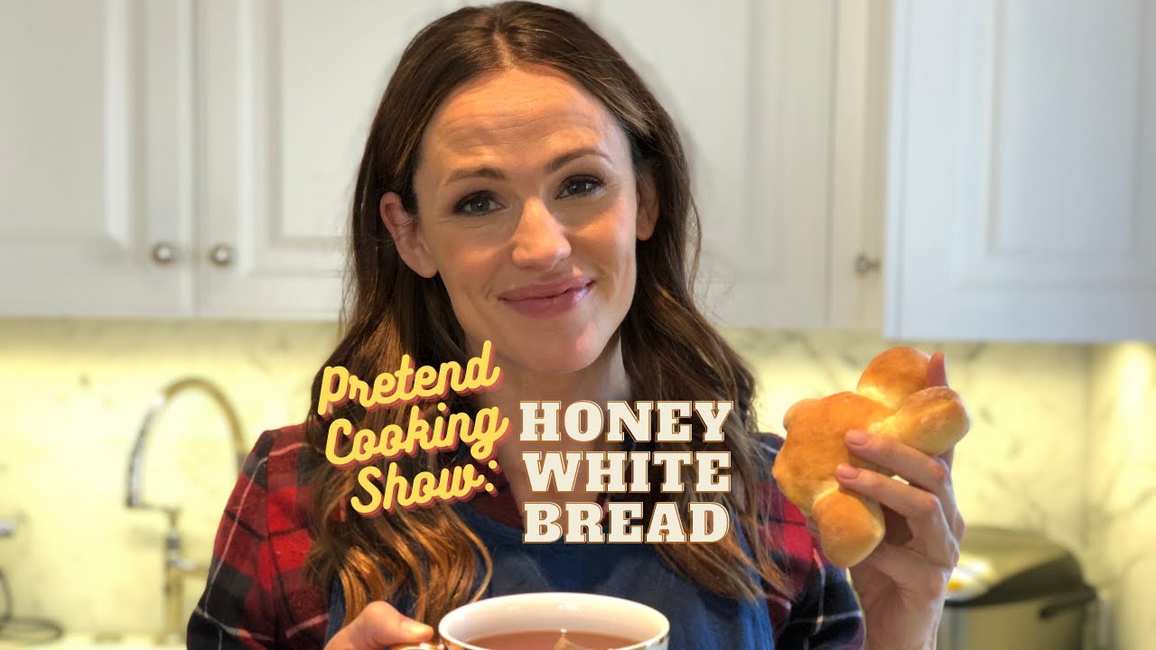 Pretend Cooking Show: Honey White Bread