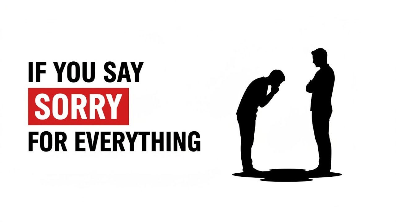 If You Apologize Too Much, You Probably Learned This Early