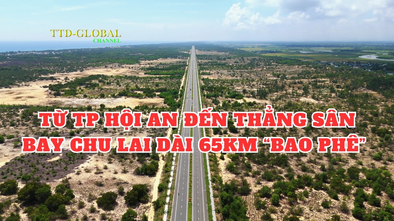 Đường ven biển Võ Chí Công nối 2 Tp Hội An và Tp Tam Kỳ Quảng Nam (cũ)