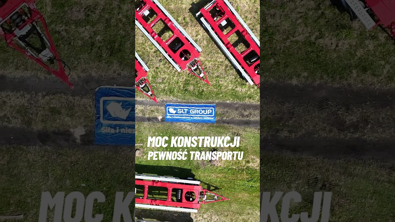 #polskaprodukcja #sltgroup przyczepa podkontenerowa PT KP &ndash;  zaprojektowana do kontener&oacute;w typu KP7