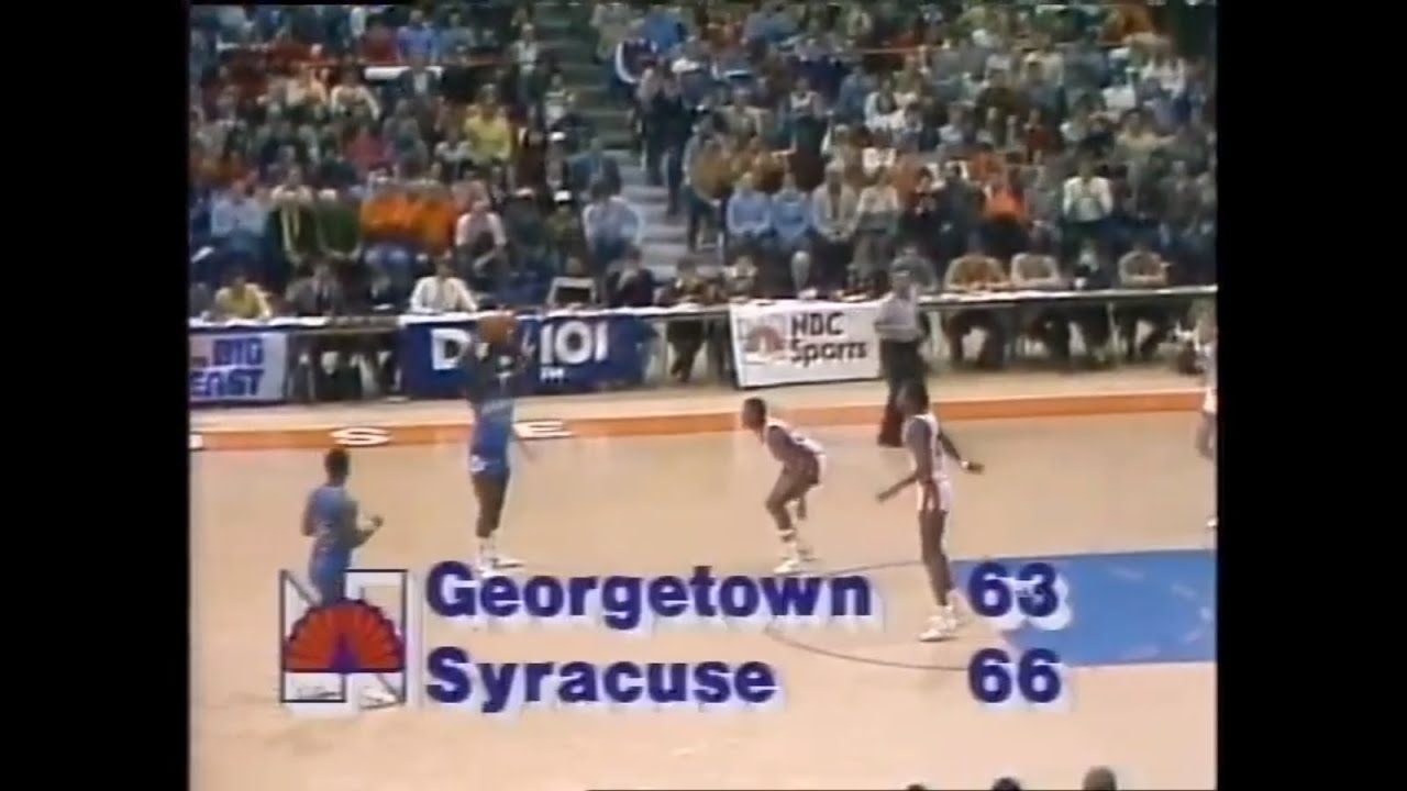 Jan 1982 - Georgetown Hoyas at Syracuse Orangemen (Conclusion)