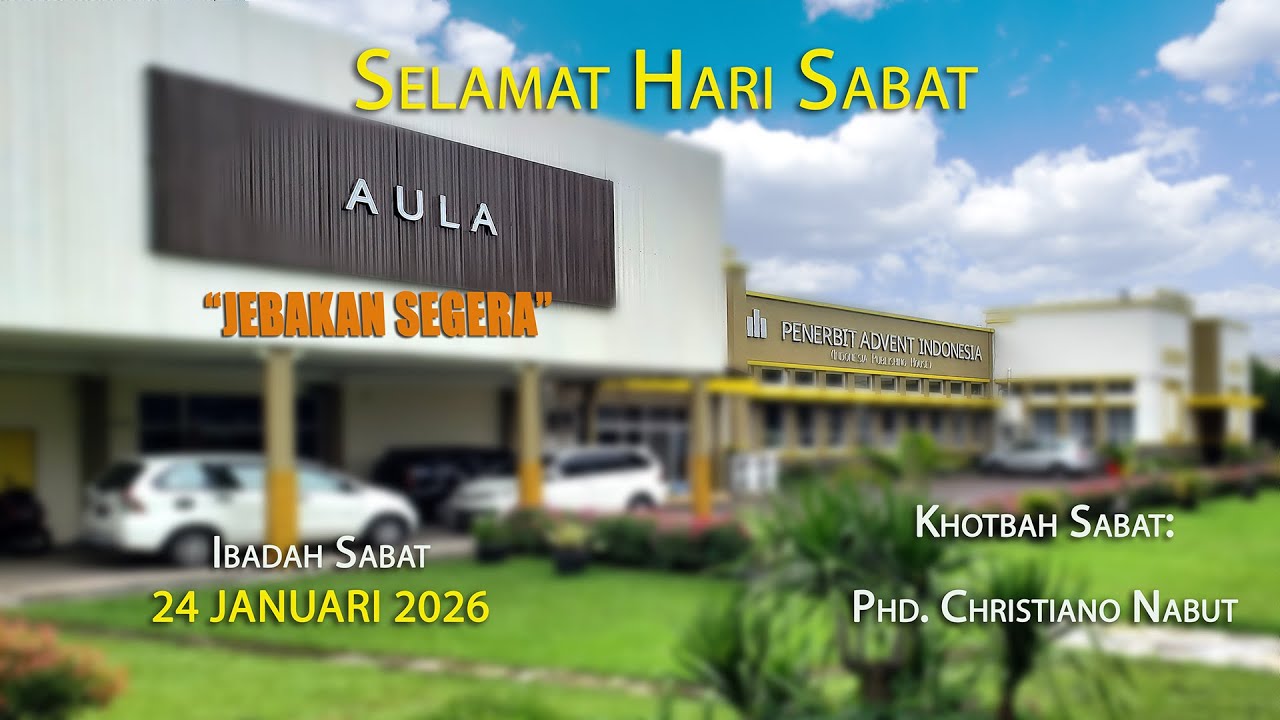 Ibadah Sabat Jemaat GMAHK IPH 24 Januari 2026