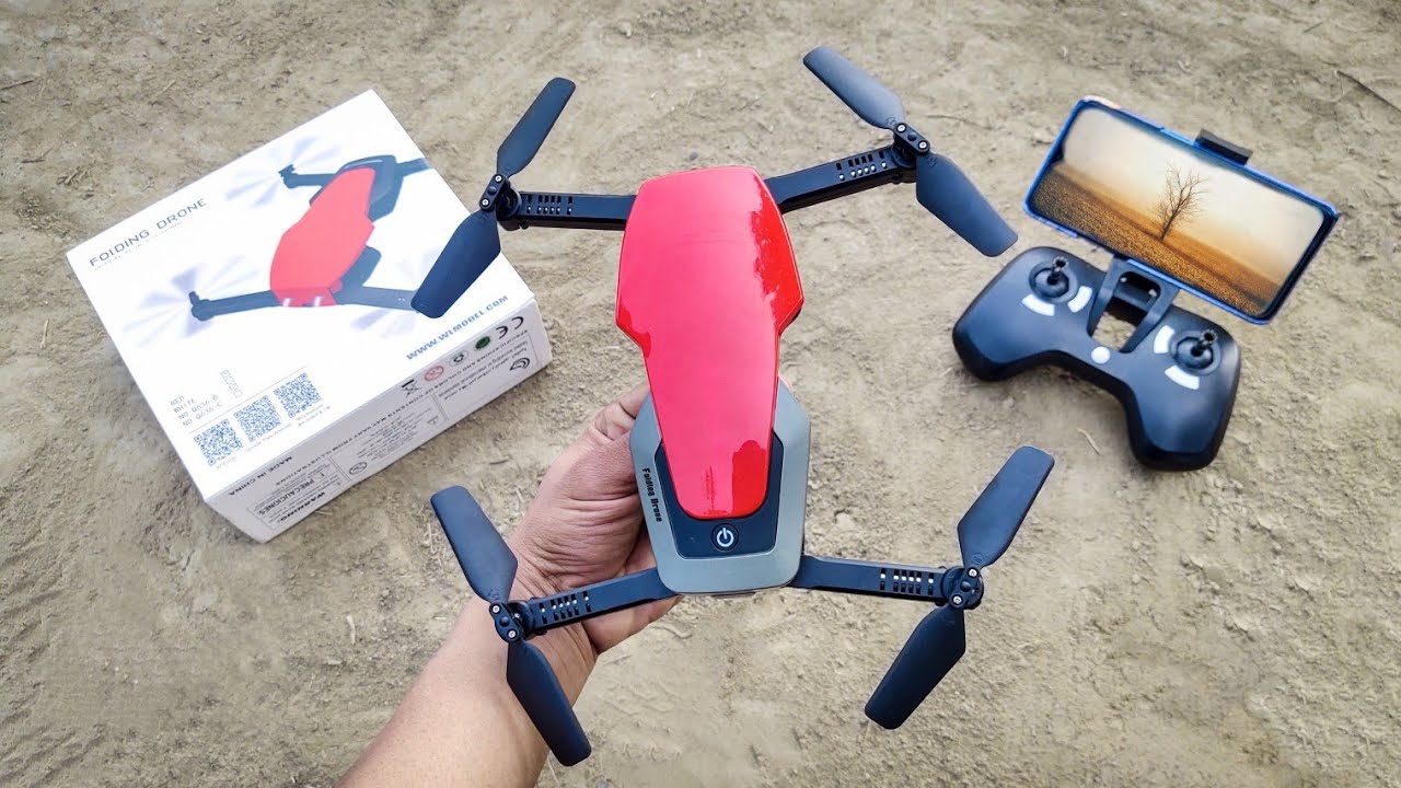 Let's Unbox Foldable Camera Drone (Q636-B) With Headless Mode & 360&deg; Flip