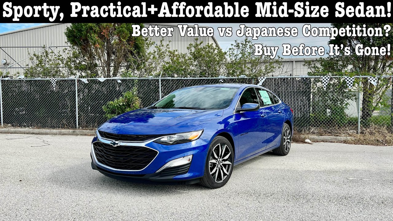 2023 Chevy Malibu RS: TEST DRIVE+FULL REVIEW