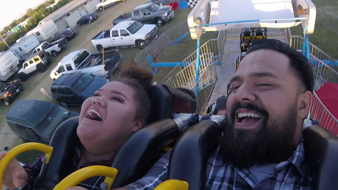 Kern County Fair FIRE BALL RIDE 2017