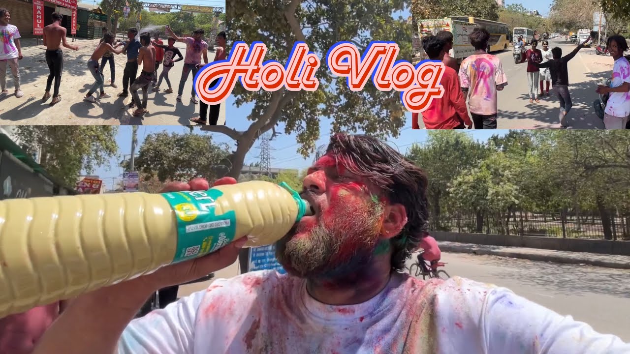 Bad Boys Celebrating Holi 2024😎💪🏼 | Bhaang Pike Tamashe Kardiyee