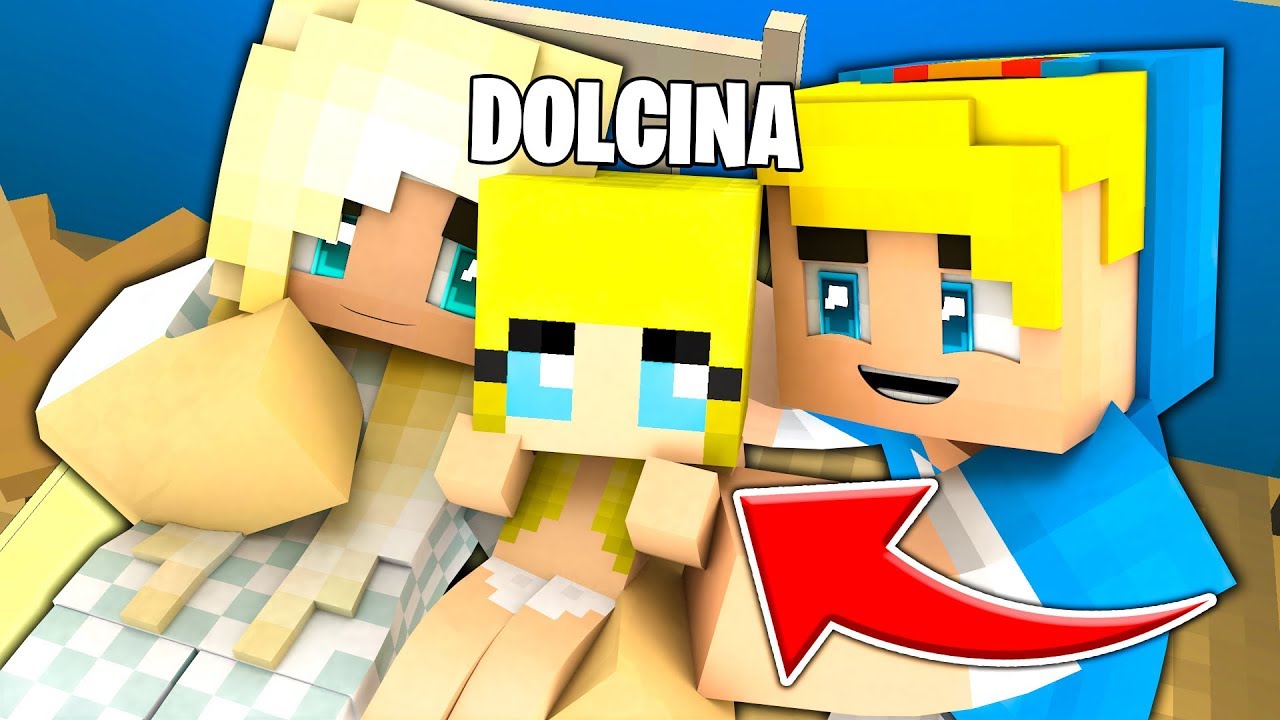 &Egrave; NATA NOSTRA FIGLIA! DOLCINA - Famiglia di Minecraft #28