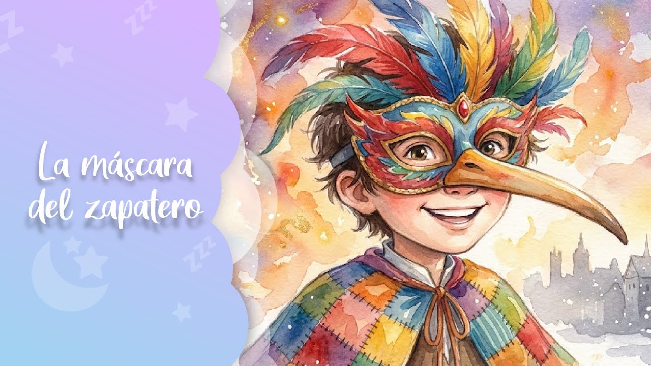 Historia del Carnaval: —ORIGEN: LA MÁSCARA DEL ZAPATERO | Cuento Infantil ORIGINAL para Dormir