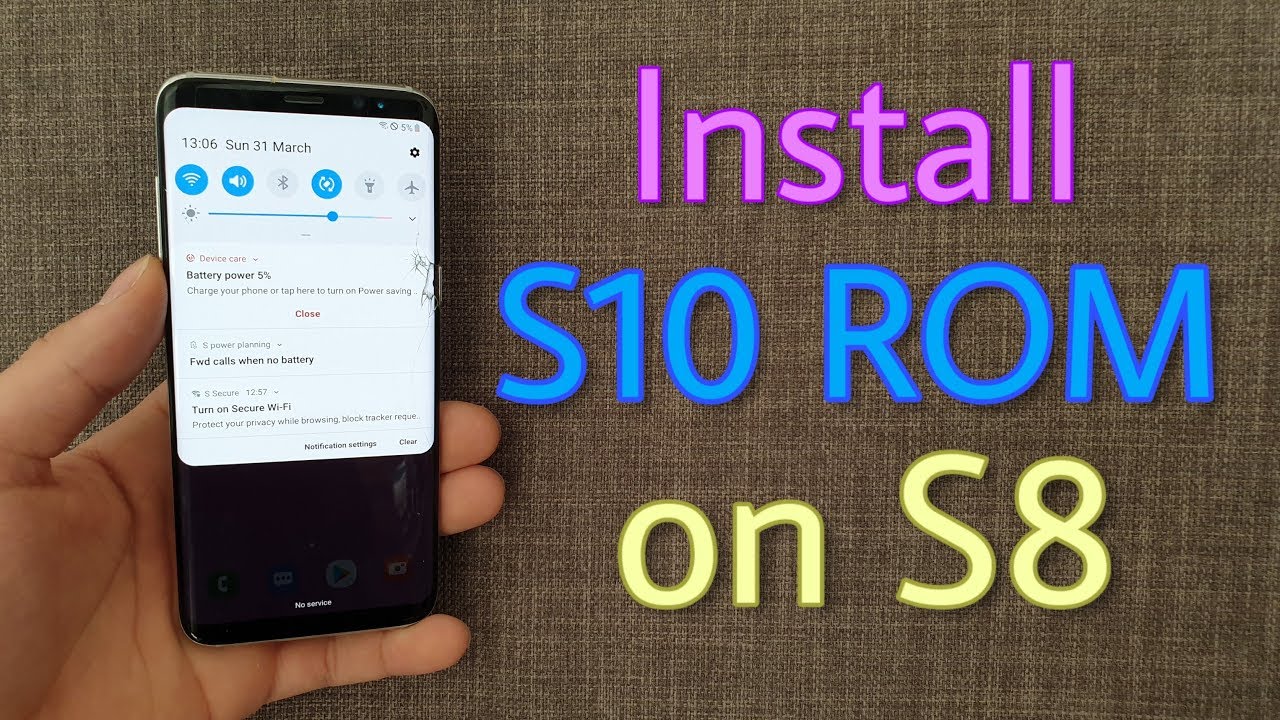 Install Galaxy S10 ROM on Galaxy S8/S8+ (stable)