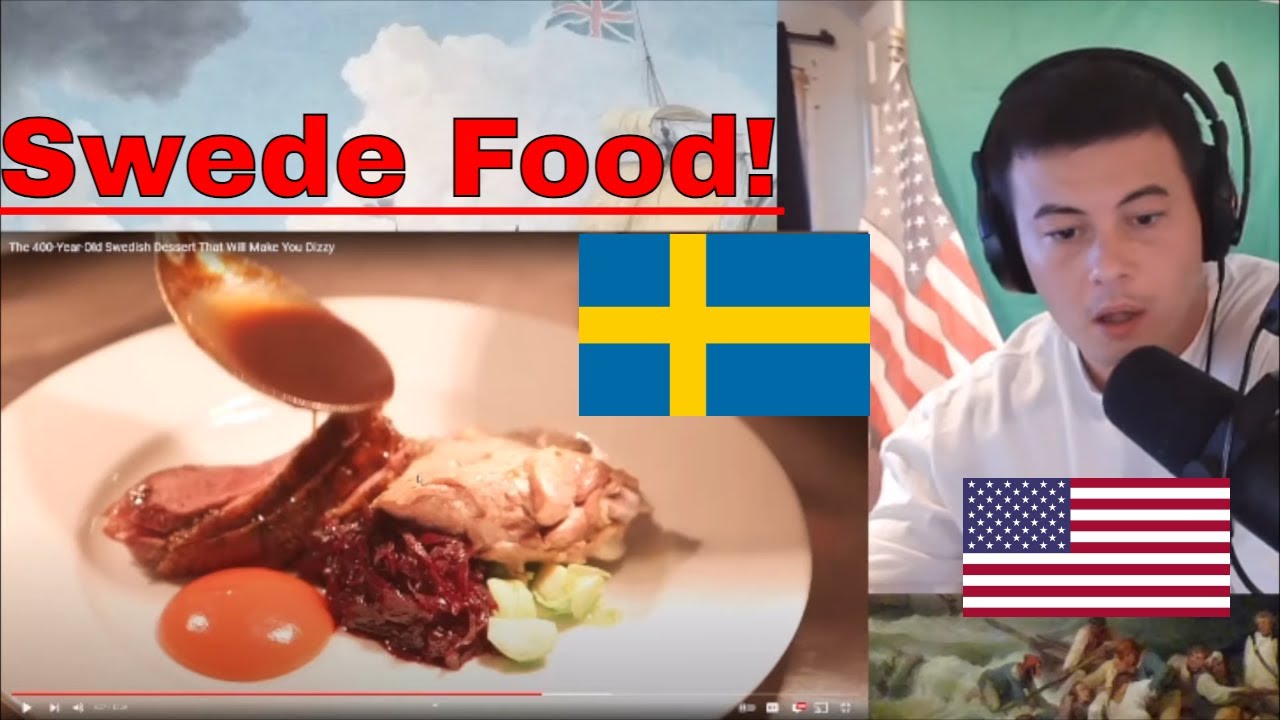 American Reacts The 400-Year-Old Swedish Dessert That Will Make You Dizzy