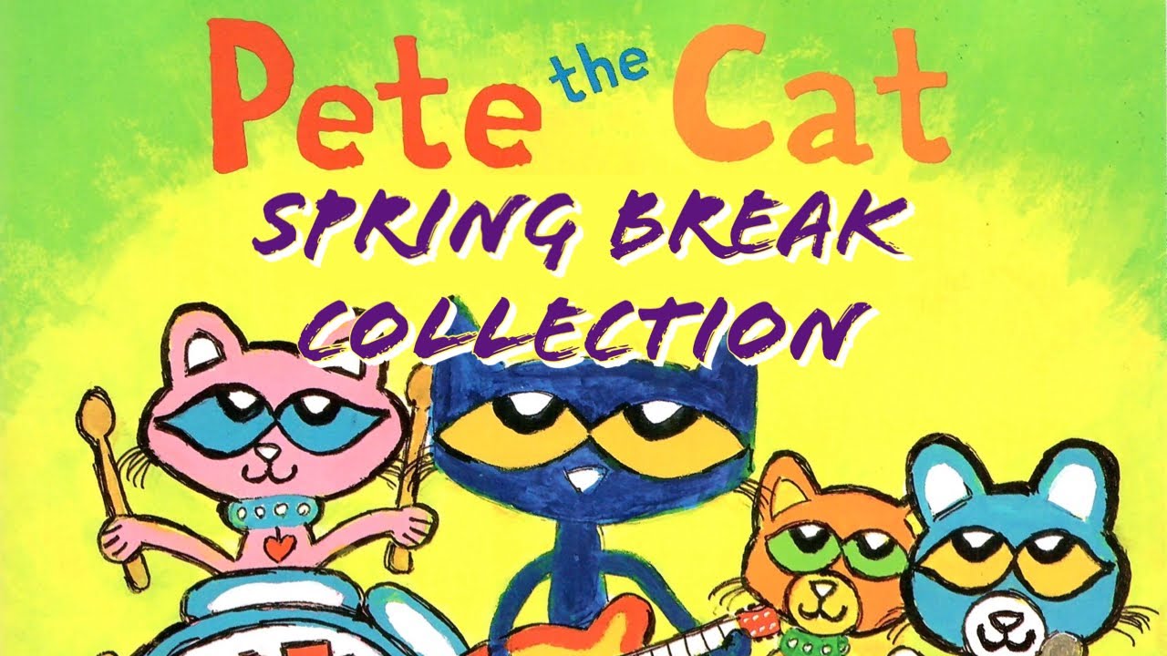 ☀️🕶️🛝 Pete the Cat Spring Break Collection | GoKidz | Read Aloud Book