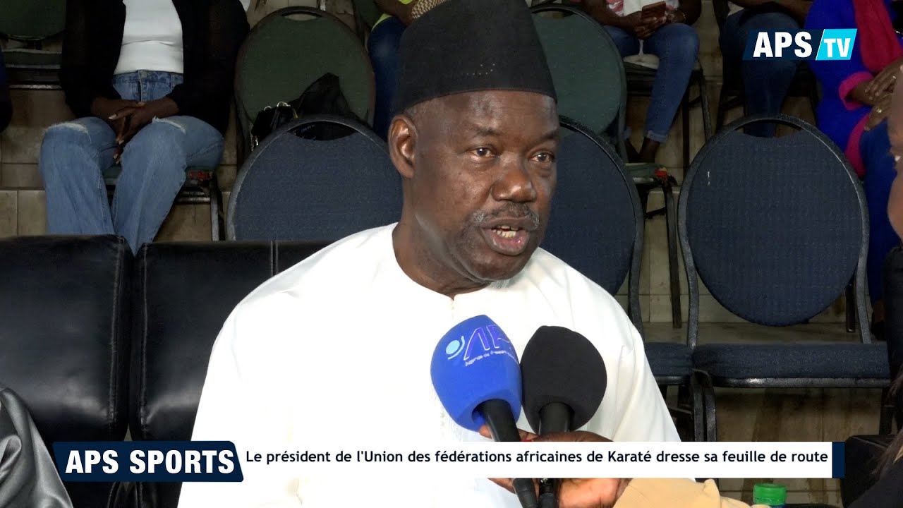 Le président de l'Union des fédérations africaines de Karaté dresse sa feuille de route