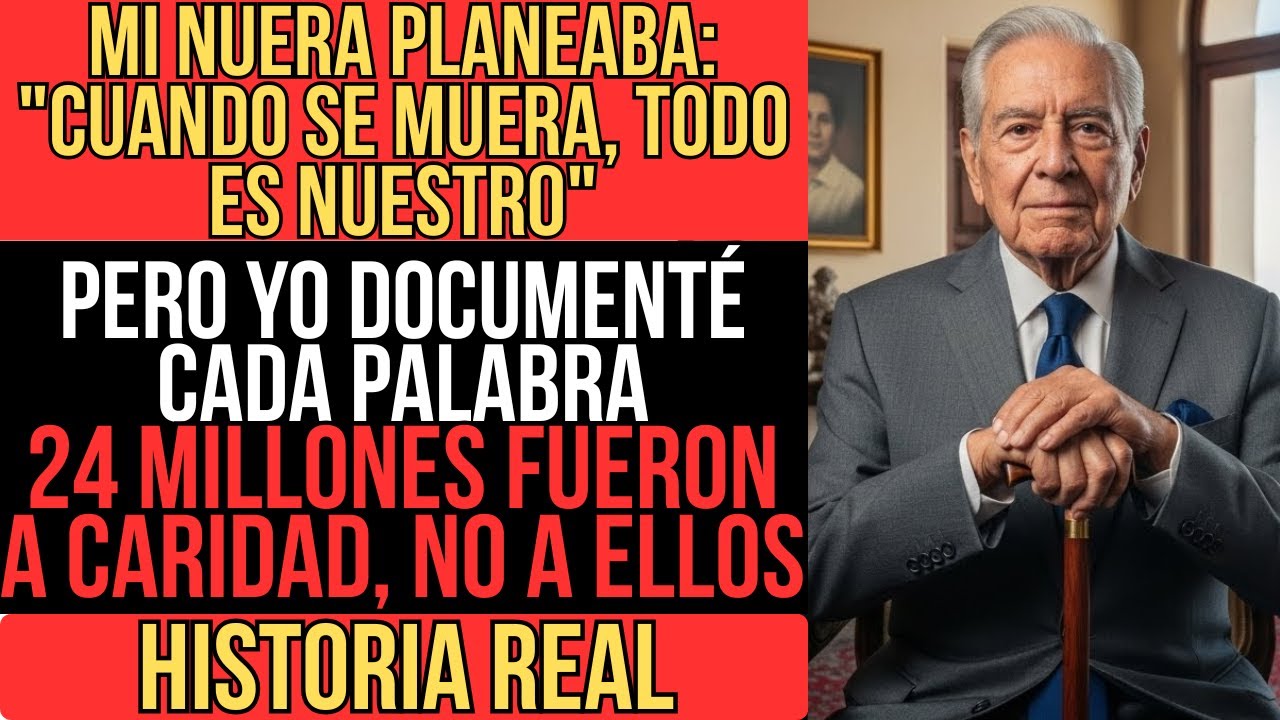 MI NUERA PLANEABA MI MUERTE PARA HEREDAR MILLONES — ESCUCHÉ TODO DESDE LA COCINA Y CONTRAATAQUÉ...