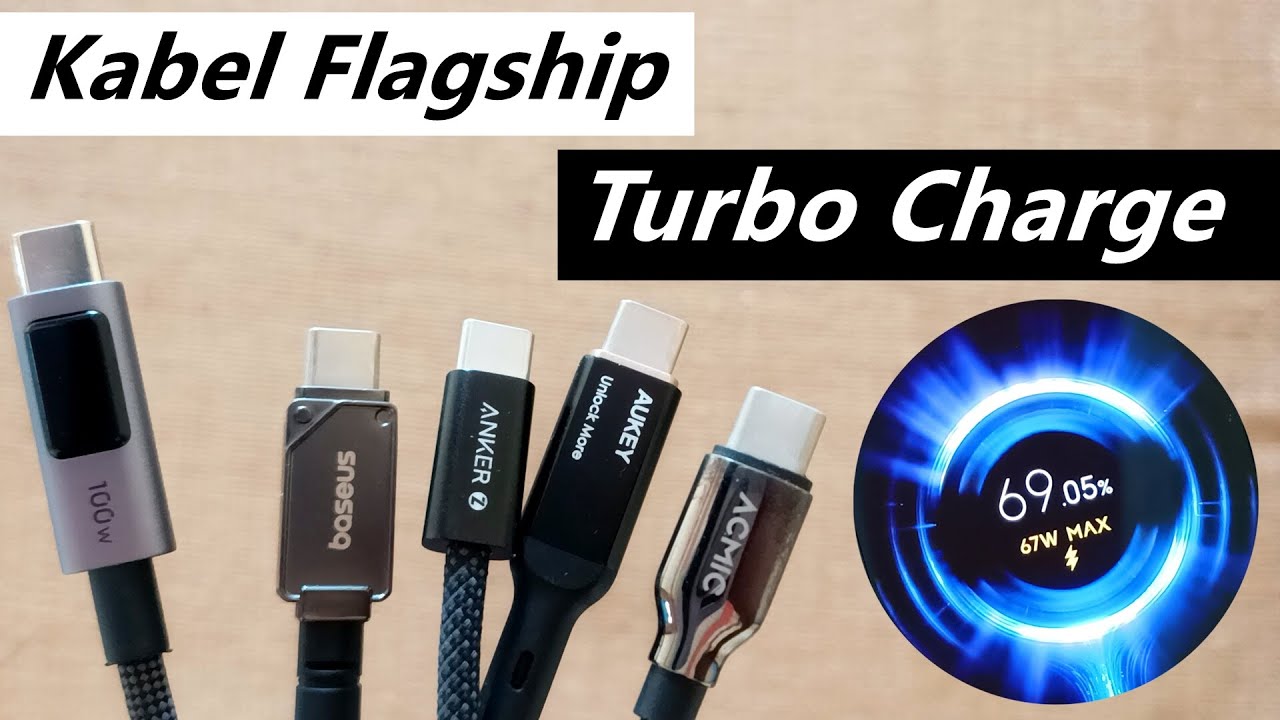 Rekomendasi Kabel PD Flagship Terbaik Xiaomi Turbo Charge | Anker | Ugreen | Aukey | Baseus | Acmic
