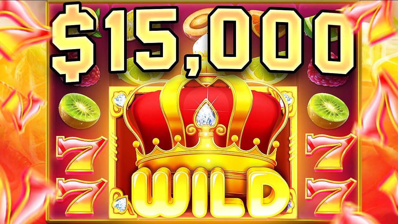 MY BIGGEST WIN ON JUICY FRUITS SLOT!
