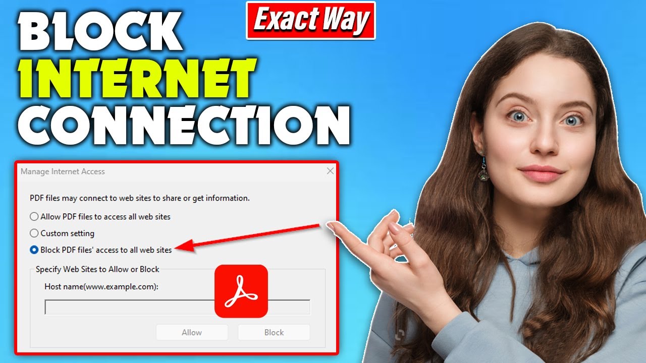 Как заблокировать подключение к Интернету Adobe Acrobat — полное руководство