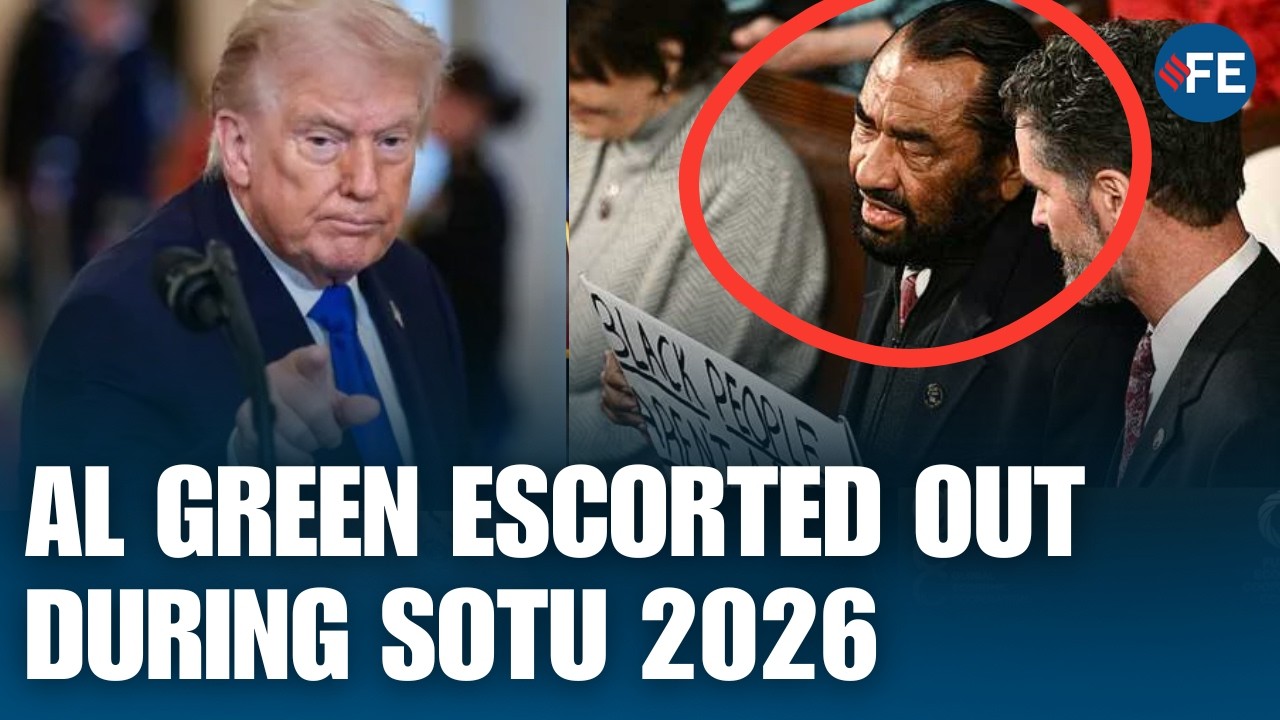 Al Green Escorted Out After Holding Protest Sign During SOTU