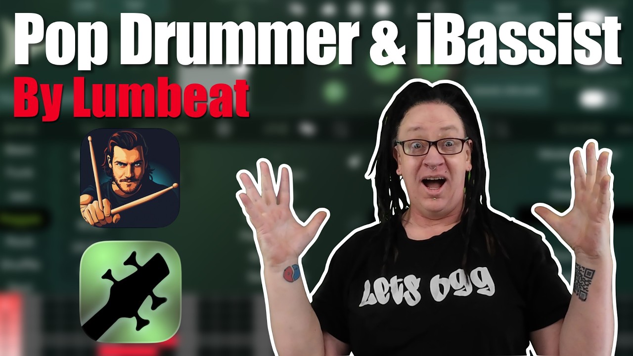 Pop Drummer & iBassist Update by Lumbeat on iOS/MAC
