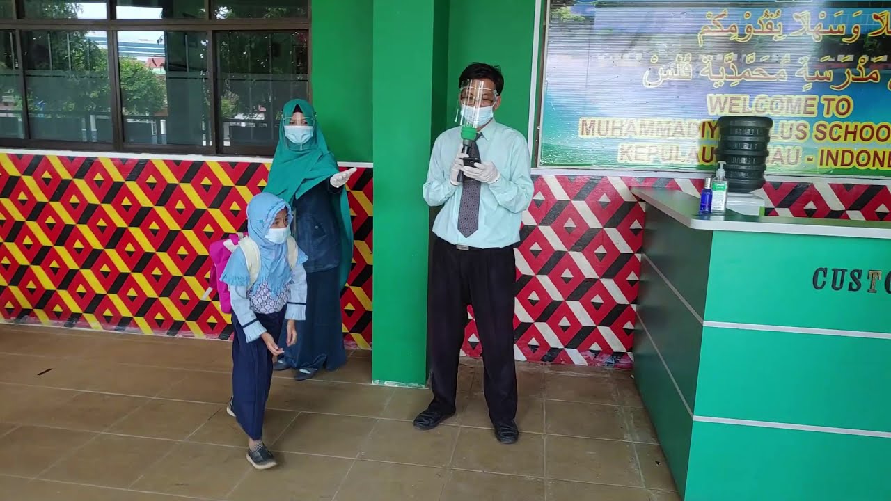 Simulasi Pembelajaran Tatap Muka pada Masa Pandemi Covid 19 di SD Muhammadiyah  Plus Batam