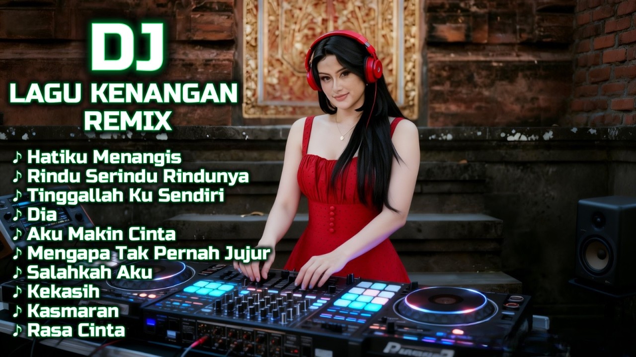 DJ Remix Lagu Kenangan Nostalgia 🎧 Hatiku Menangis, Rindu Serindu Rindunya, Tinggallah Ku Sendiri