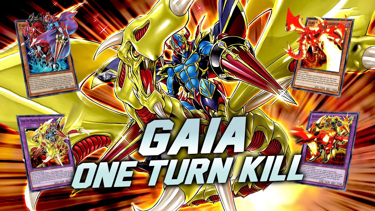 ONE TURN KILL GAIA DECK - WHEN PURGATRIO FLASHBACK WORKS IN MASTER DUEL!