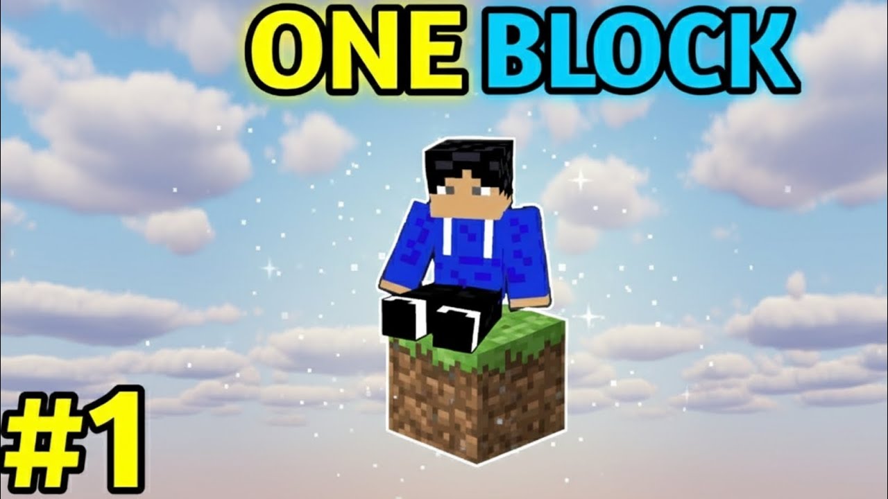 Minecraft one block survival part 1