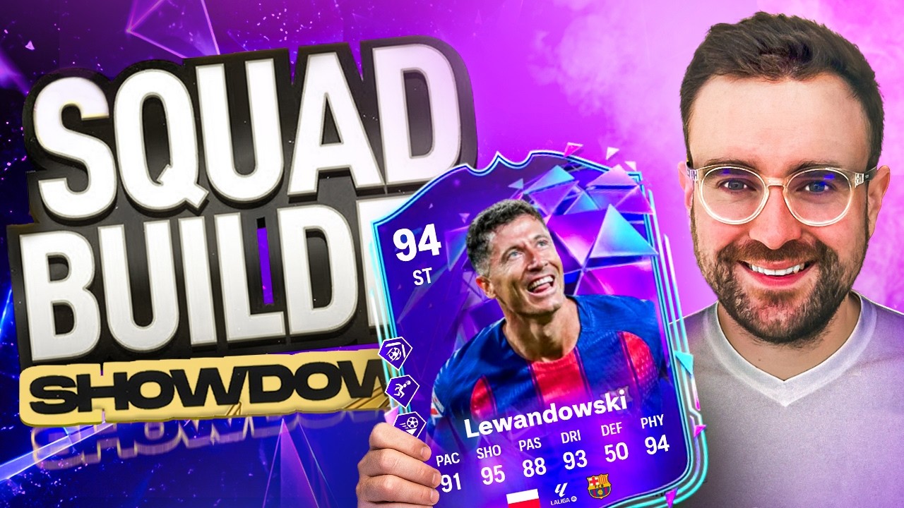 END OF AN ERA LEWANDOWSKI!!! FC26 Squad Builder Showdown