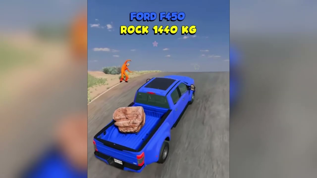 💪 Heavy Pickup Hill Climb Challenge | BeamNG.Drive