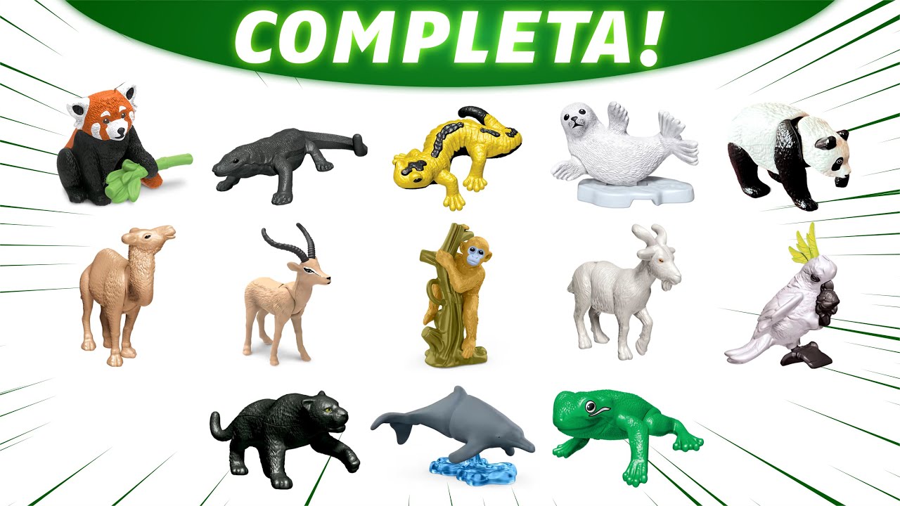 Coleção Completa Kinder Ovo Natoons 2024