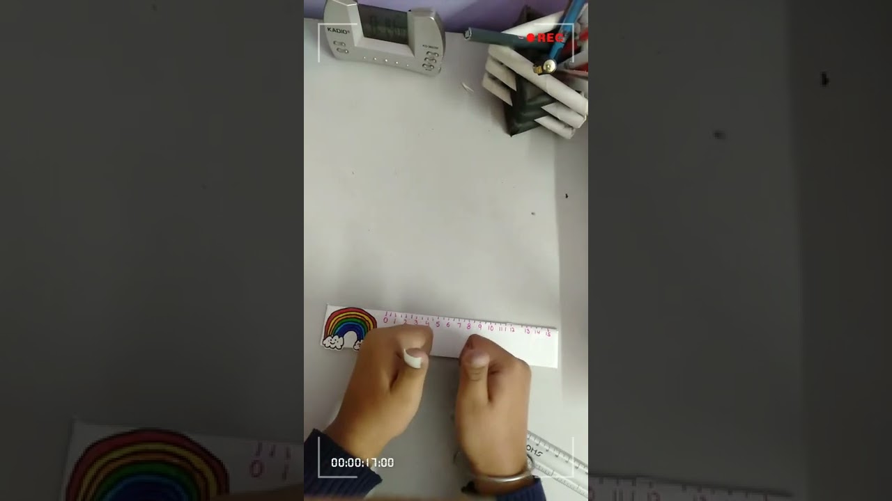 How to make scale at home with a cardboard