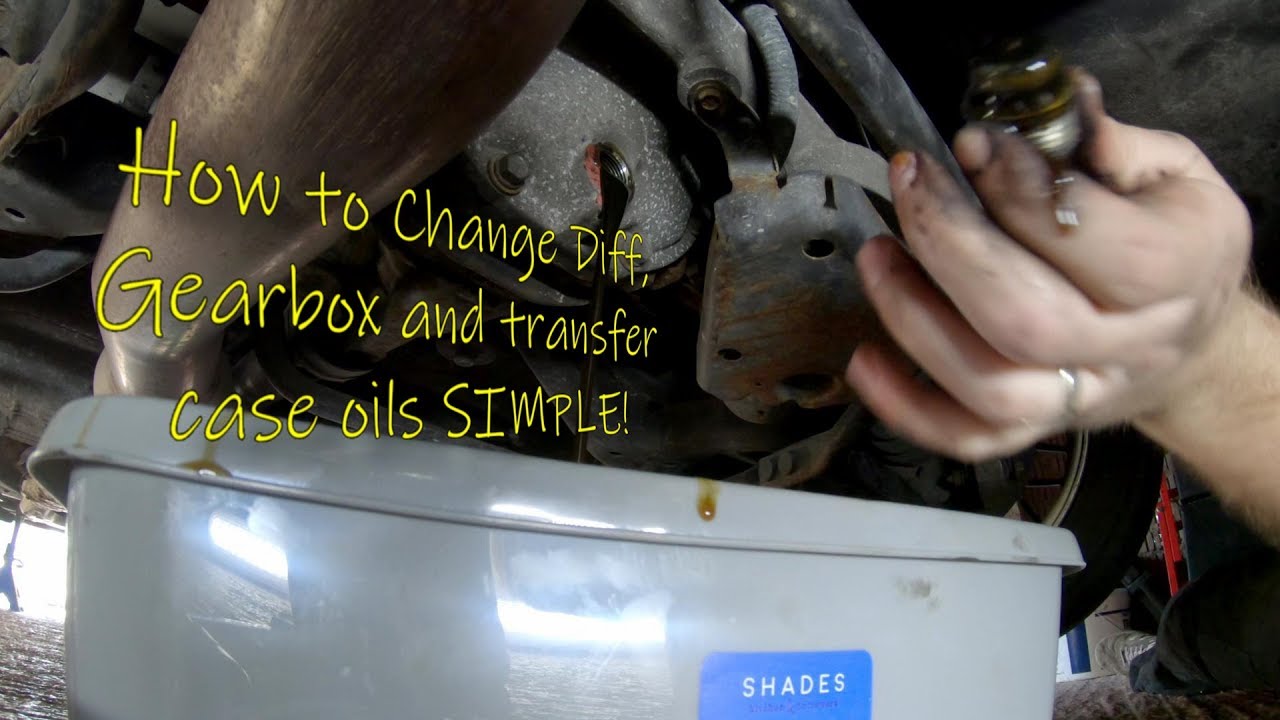 Oil Change for Skyline R33 GTR /Nissan Stagea 260rs Diff, Gearbox and Transfer case