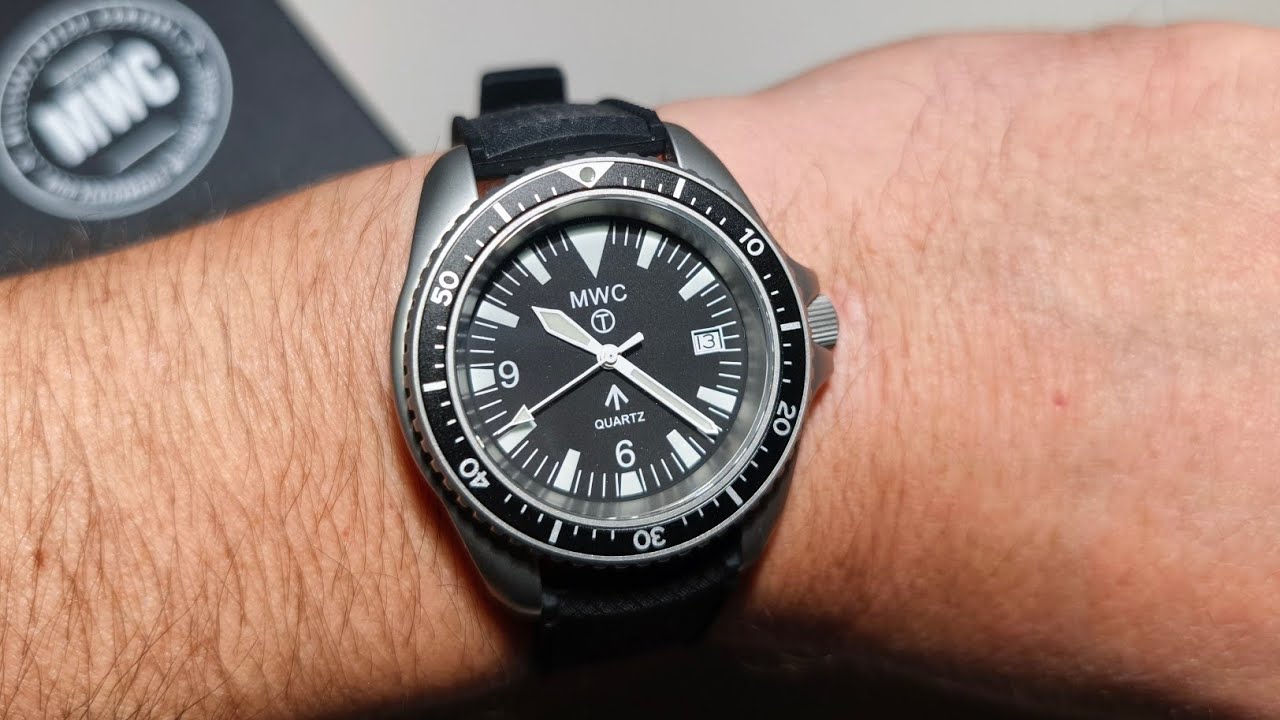 Schweizer Militär Uhr. MWC 2001.