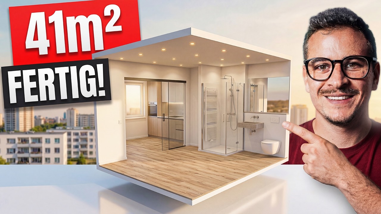 41m&sup2; Altbau komplett saniert &ndash; So sieht's fertig aus
