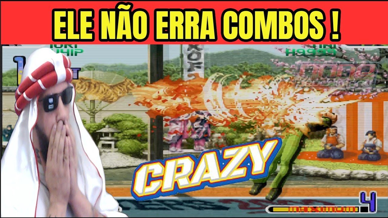 ►KOF 2002 PLUS►ELE SIMPLESMENTE NÃO ERRA COMBOS WTF? KKKKKKKKKK